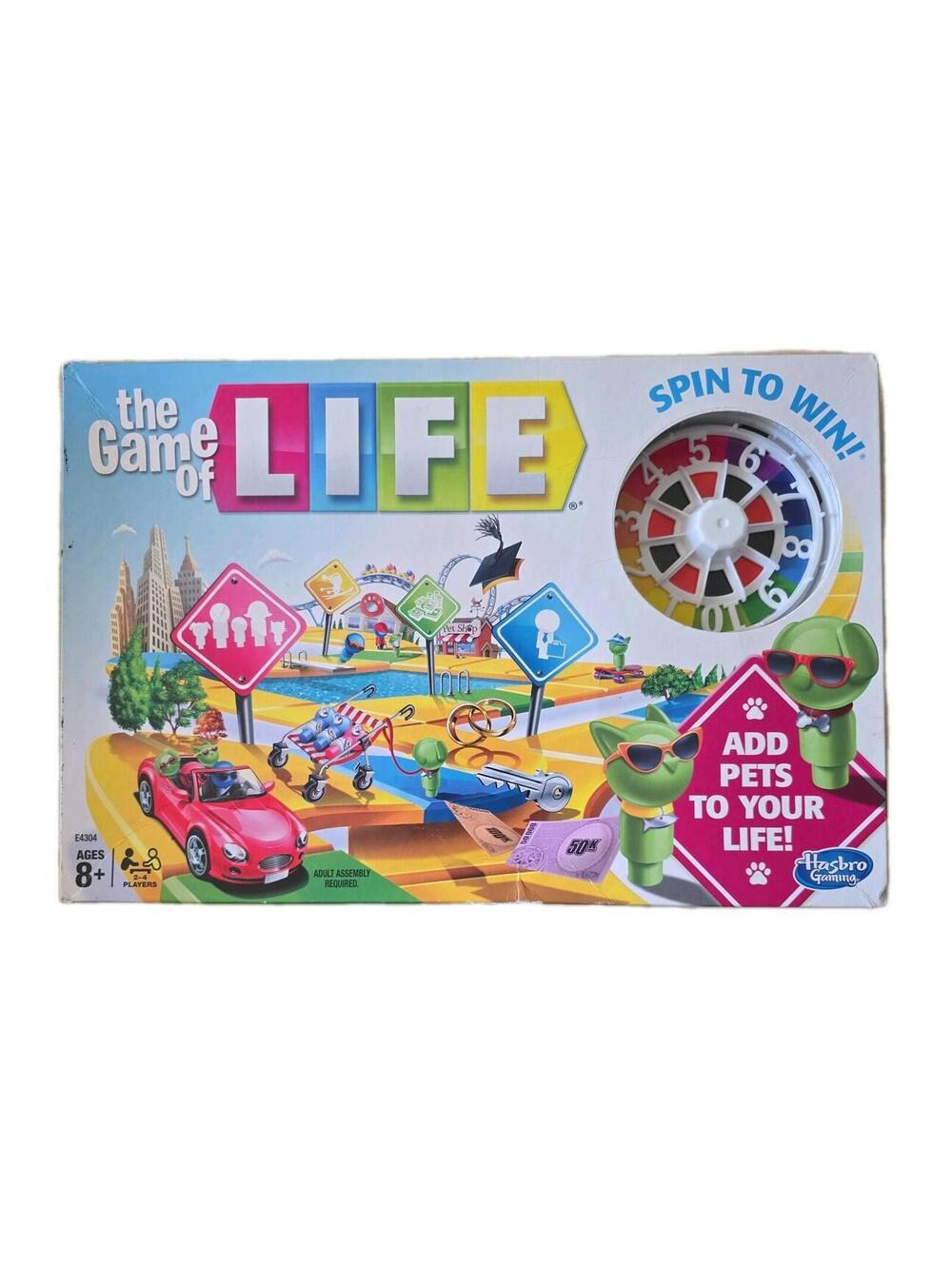 The Game of Life Hasbro 2021 Your Life Your Way Complete